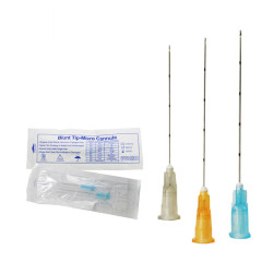 micro cannula mesotherapy needle 70mm tip10ml syringe with blunt needle for breast filler