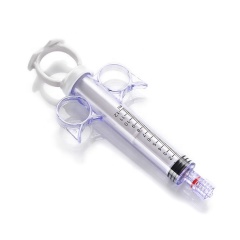 Custom Medical Care Accessories Stopcocks Disposable Plastic Color Syringe Support 10cc piston Female Luer Lock syringe