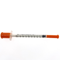 100U/50U insuline syringe 1 ml/0.5ml with needle