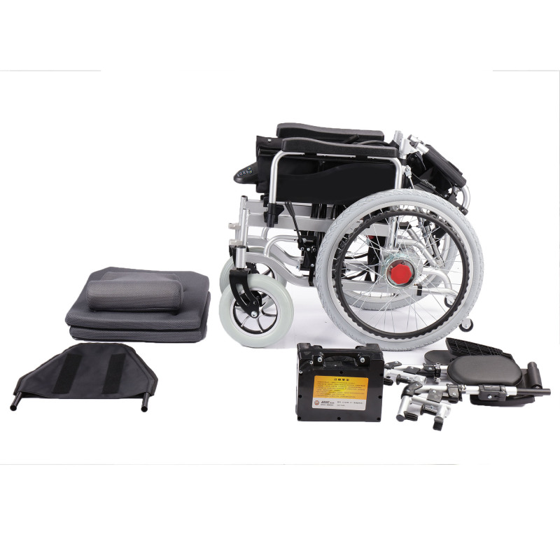 Rehabilitation medical supplies fully reclining electric wheelchair high back power wheelchair