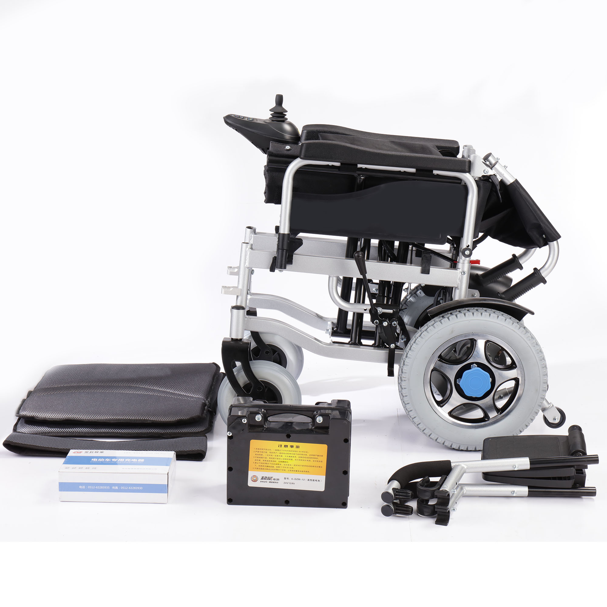 high quality folding portable electric disabled quickie invacare wheelchair,