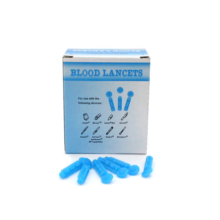 safety test kit lancet products is disposable safety blood lancet,