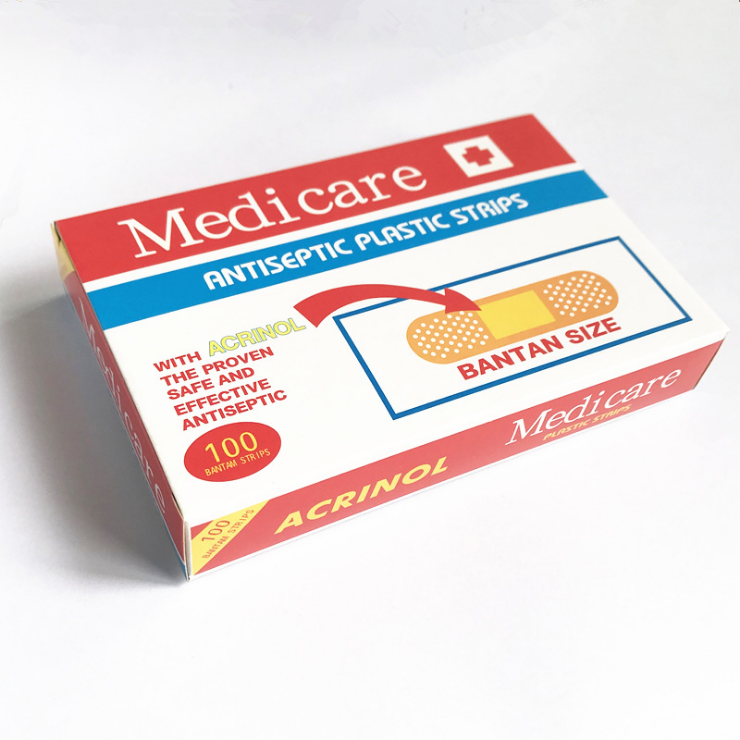 Non-woven Wound Adhesive Plaster Medical Anti-Bacteria Band Aid Bandages Sticker Home Travel First Aid