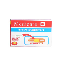 Non-woven Wound Adhesive Plaster Medical Anti-Bacteria Band Aid Bandages Sticker Home Travel First Aid