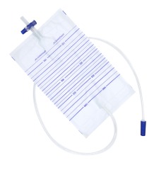 Disposable cross valve urine bag high quality drainage bag adult urine bag