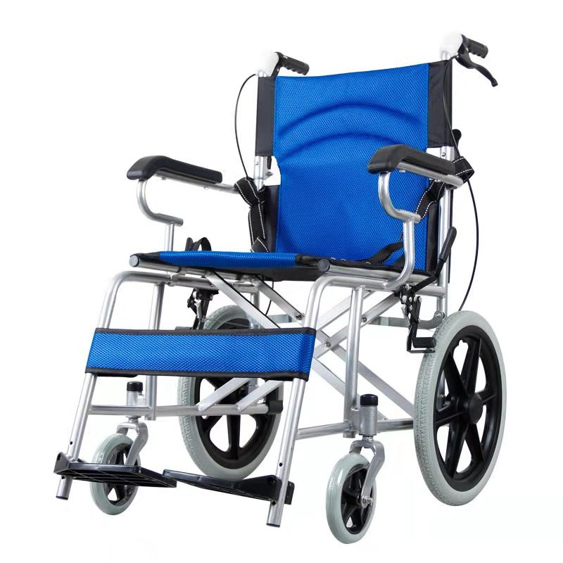 Manual Wheelchair Foldable And Stiffened Wheelchair Lightweight Active Wheelchair