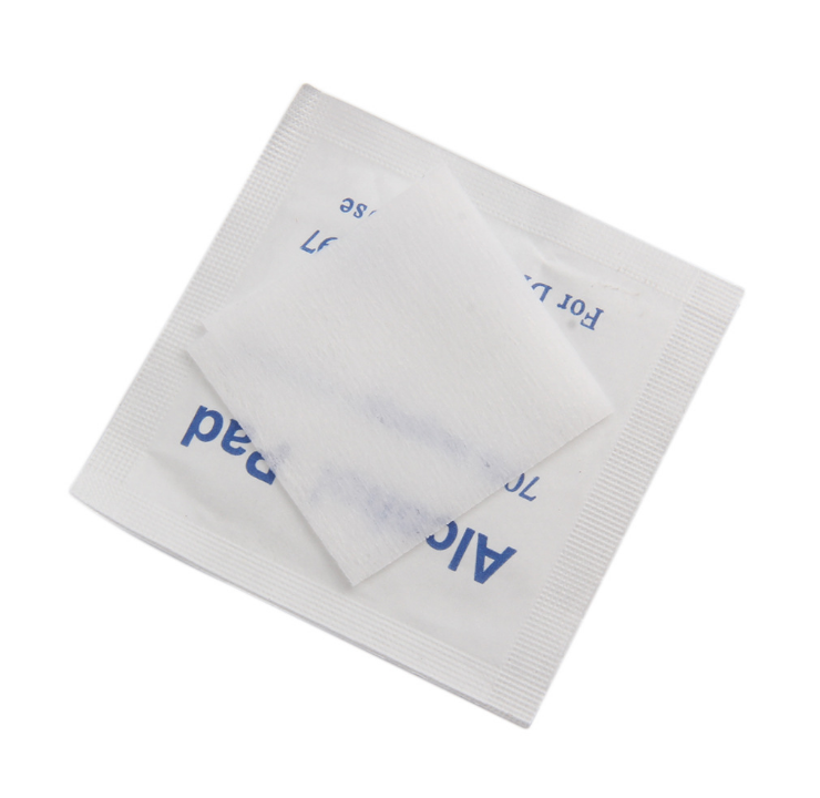 Disposable alcohol disinfection cotton tablet
