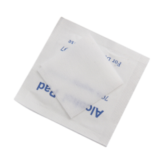 Disposable alcohol disinfection cotton tablet