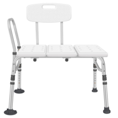 Health Care Single armrest with backrest Supplies Adjustable Shower Chair Bathing Chairs Bath Bench Assistive Device