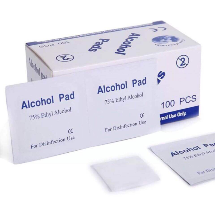 Disposable alcohol disinfection cotton tablet,