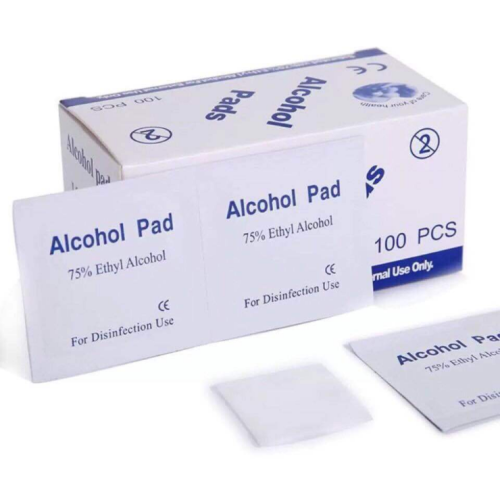 Disposable alcohol disinfection cotton tablet