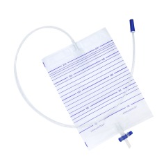 Disposable cross valve urine bag high quality drainage bag adult urine bag
