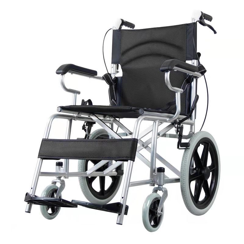 Manual Wheelchair Foldable And Stiffened Wheelchair Lightweight Active Wheelchair