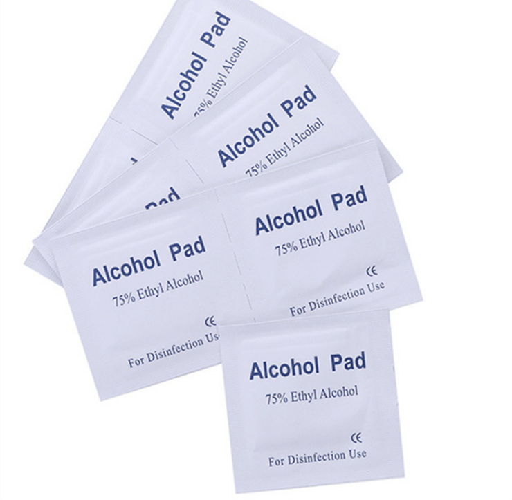 Disposable alcohol disinfection cotton tablet
