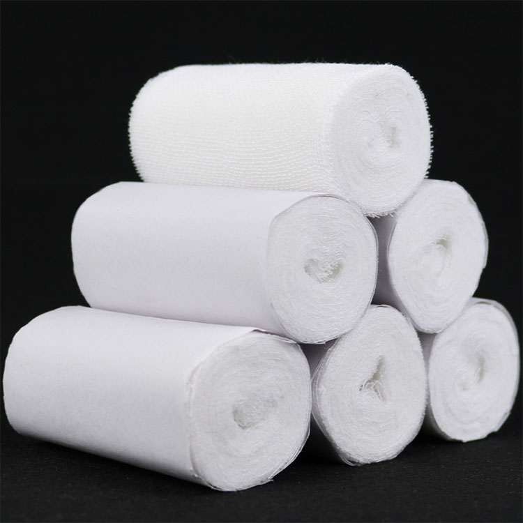 hospital gauze roll Different Size Medical Sterile Conforming Gauze Roll Bandage