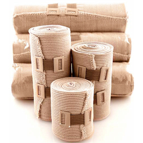 Cohesive Knee Cotton Compressed Gauze Disposable First Aid Elastic Crepe Medical Bandage