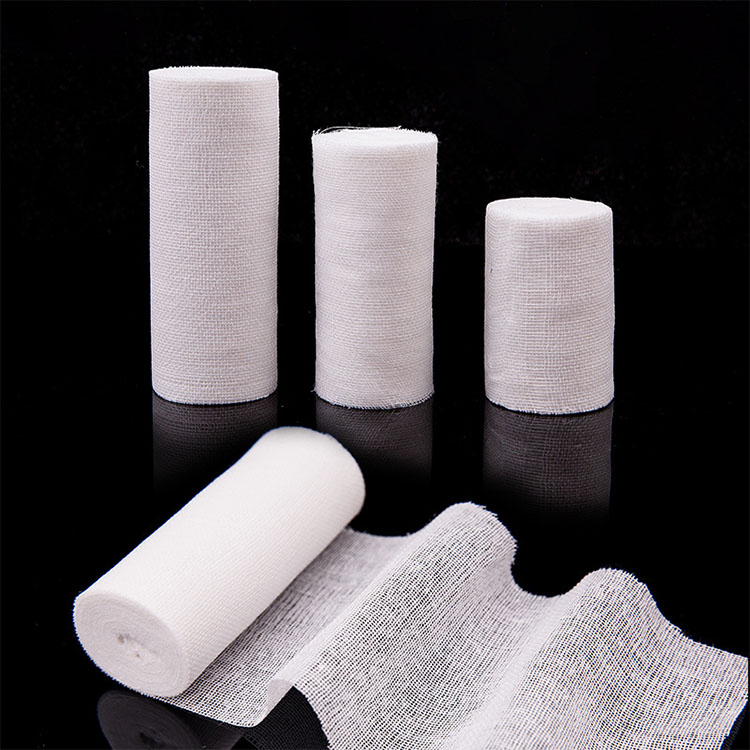 hospital gauze roll Different Size Medical Sterile Conforming Gauze Roll Bandage