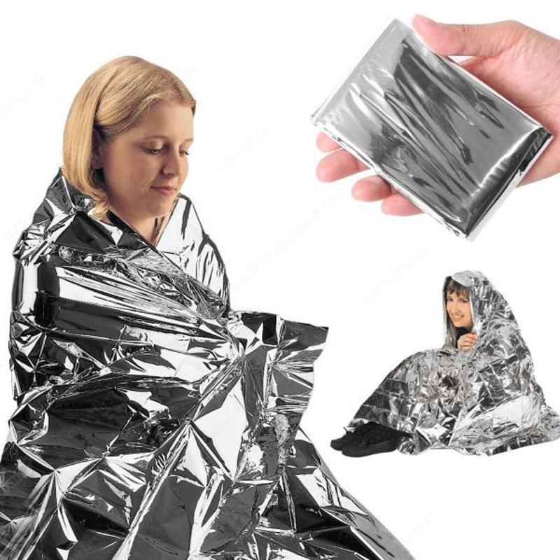Mylar Blanket Survival Outdoor Medical Emergency Rescue Thermal Space Blanket
