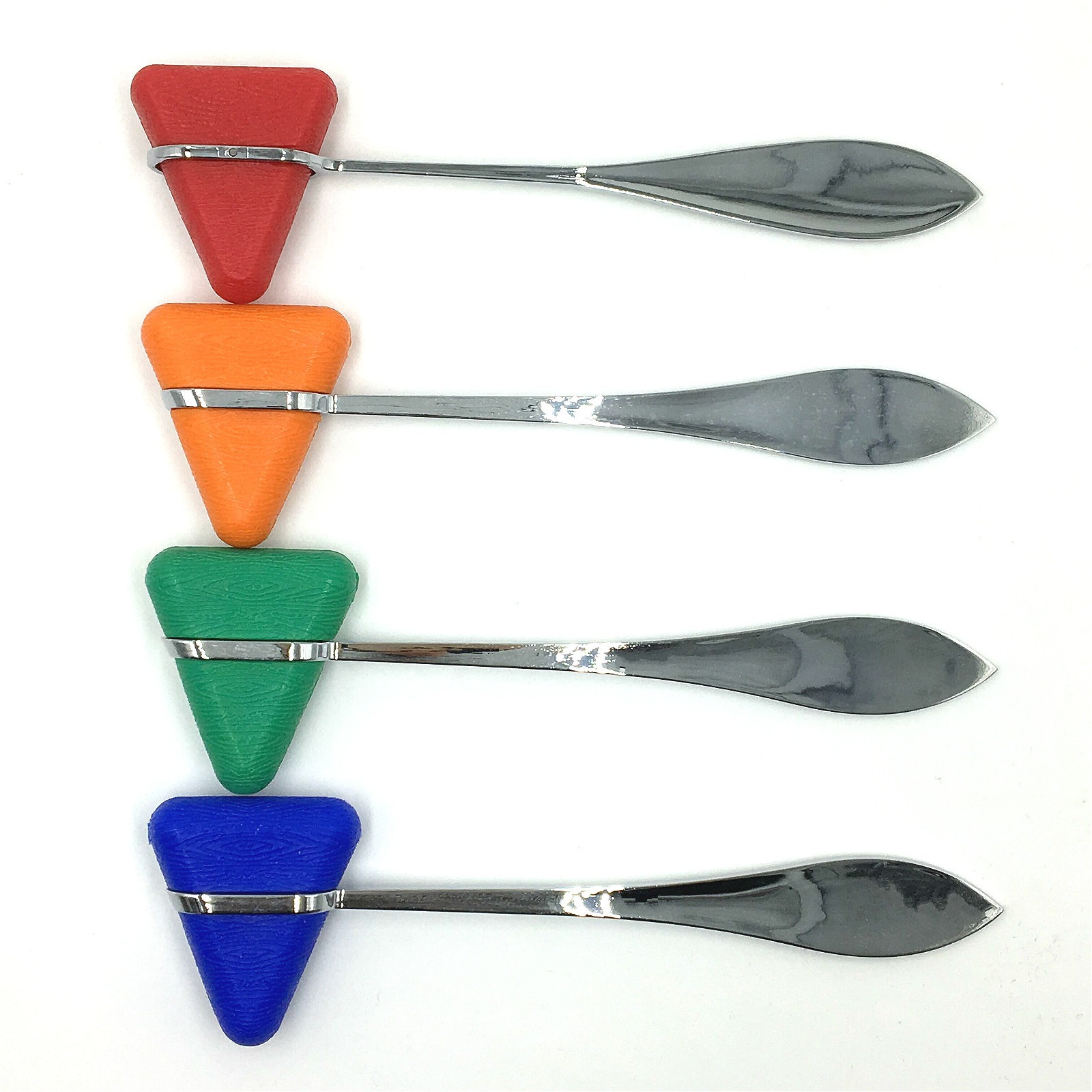 Percussion reflex hammer for neurological examination triangular