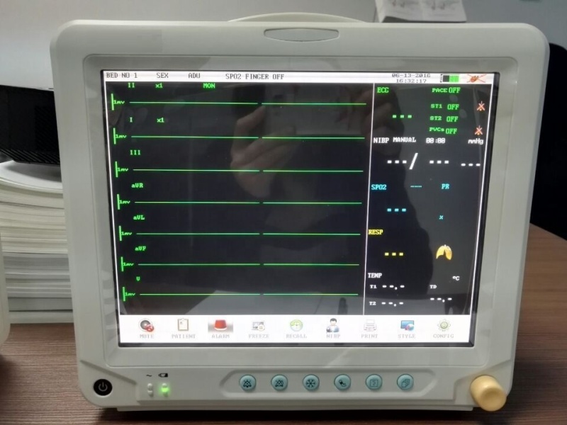 ICU ambulance Multiparameter Monitor invigilator machine