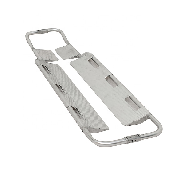 Multifunctional Folding Scoop Stretcher For Emergency Patient Transfer,