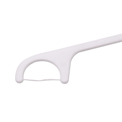 Customized Logo Plastic Eco friendly Disposable Toothpick Dental Floss Pick