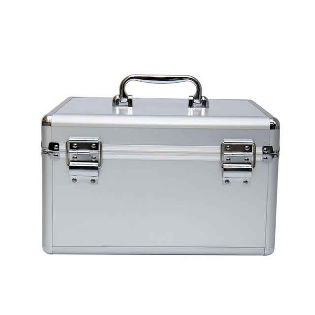 Empty Aluminium First Aid Kit Case Aluminum First Aid Box With Lock
