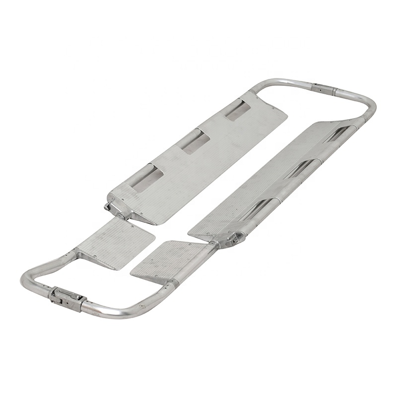 Multifunctional Folding Scoop Stretcher For Emergency Patient Transfer
