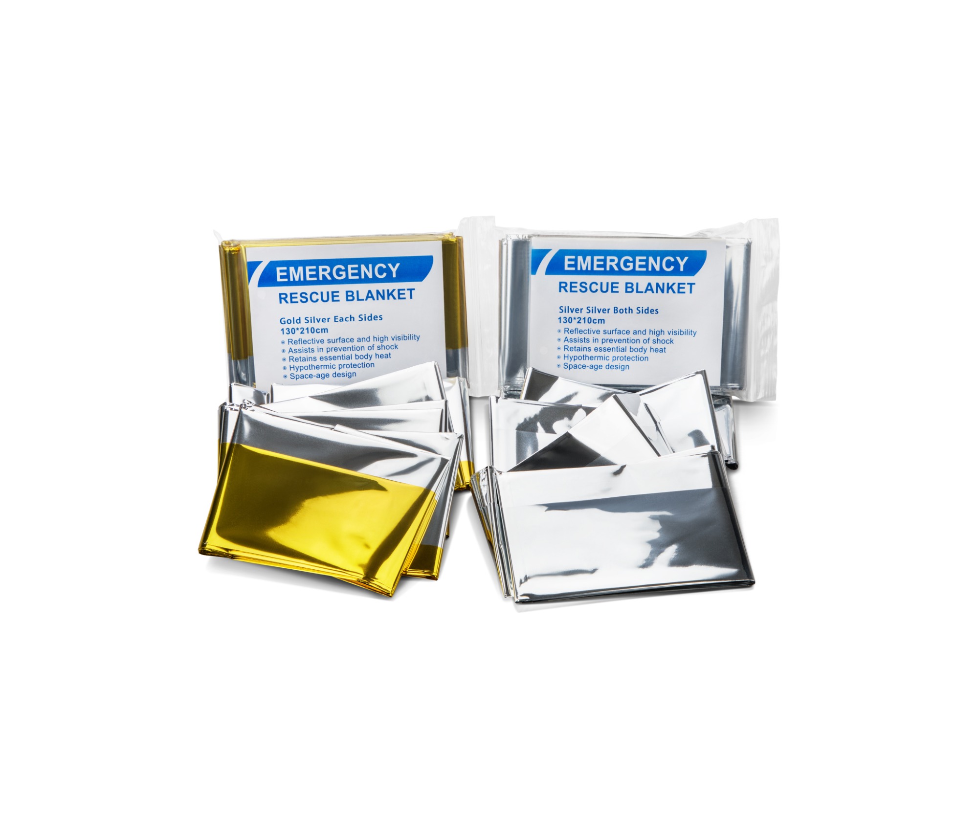 Mylar Blanket Survival Outdoor Medical Emergency Rescue Thermal Space