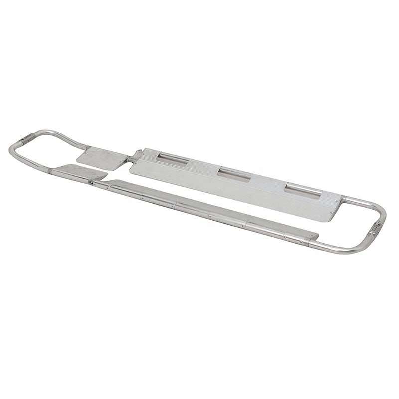 Multifunctional Folding Scoop Stretcher For Emergency Patient Transfer