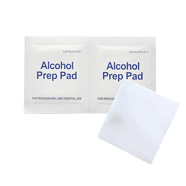 Disposal Sterile alcohol swab with 70% Isopropyl alcohol for medical ...