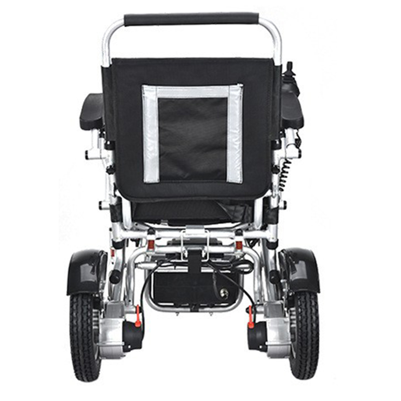 Four-wheel mobility portable aluminum alloy frame folding brushless motor lithium electric wheel chair