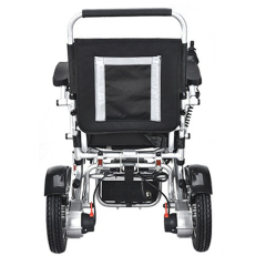 Four-wheel mobility portable aluminum alloy frame folding brushless motor lithium electric wheel chair