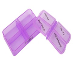 A week 28 compartments portable detachable plastic medicine box health food storage box elderly medicine box