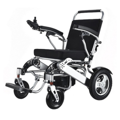Four-wheel mobility portable aluminum alloy frame folding brushless motor lithium electric wheel chair