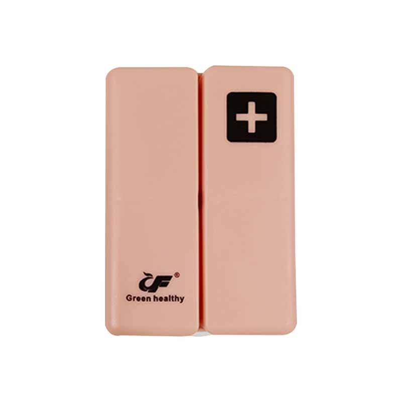 Magnetic compartmental storage box 7 compartmental health care box home portable magnet folding medicine box