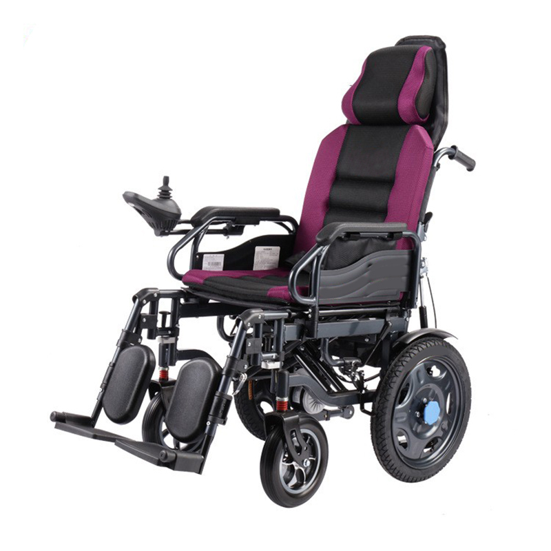 Elderly mobility scooter can be fully reclined rear electric wheel chair SUPERway battery mobility scooter