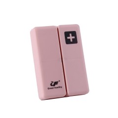 Magnetic compartmental storage box 7 compartmental health care box home portable magnet folding medicine box