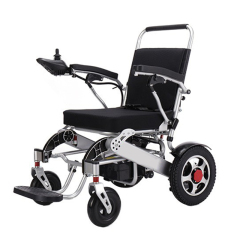 Four-wheel mobility vehicle Light aluminum alloy frame folding lithium electric wheel chair