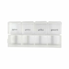 One week color band hook 28 grid travel can be split single portable 7 days color 28 grid medicine box