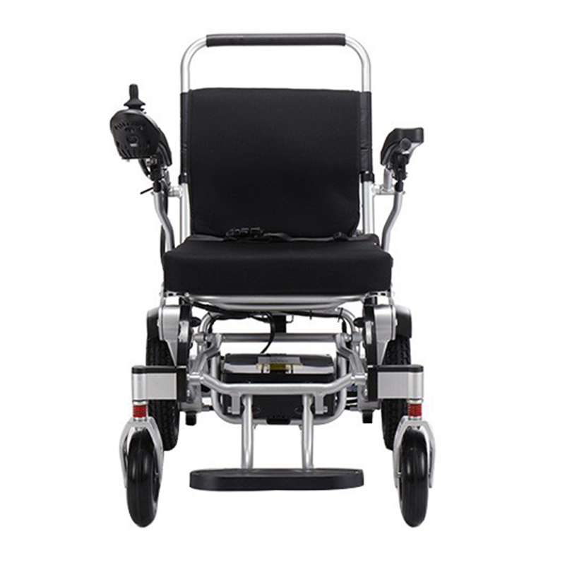 Four-wheel mobility vehicle Light aluminum alloy frame folding lithium electric wheel chair