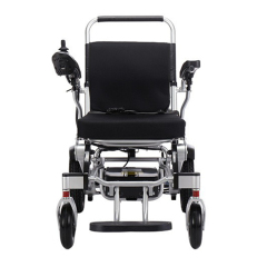 Four-wheel mobility vehicle Light aluminum alloy frame folding lithium electric wheel chair