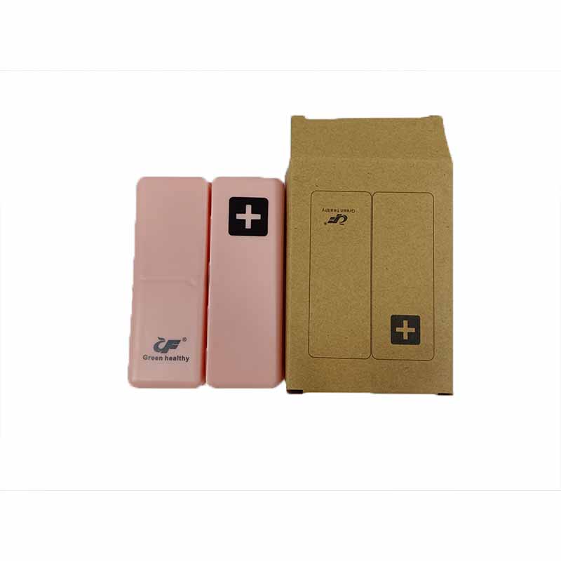 Magnetic compartmental storage box 7 compartmental health care box home portable magnet folding medicine box