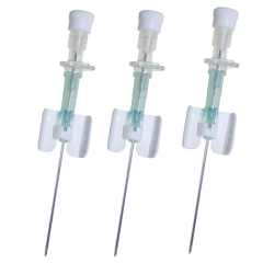 Parts of IV Medical Cannula Indwelling Needle Indwelling Hypoallergenic Catheter With Wings Needle
