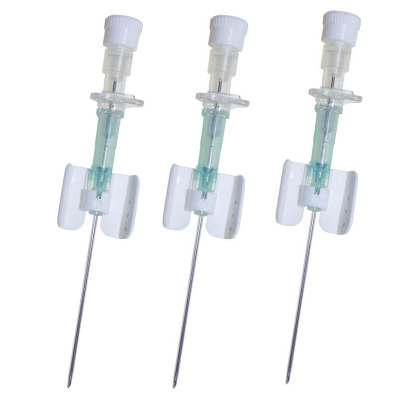 Parts of IV Medical Cannula Indwelling Needle Indwelling Hypoallergenic Catheter With Wings Needle