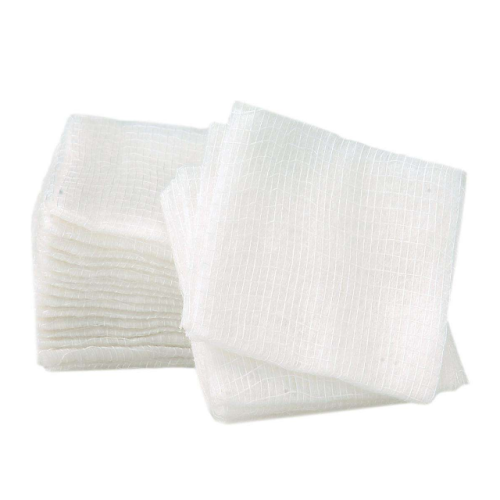 Certified medical wound care white absorbent sterile gauze swab pack