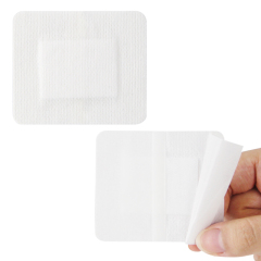 Sterile Highly Absorbent Breathable Adhesive Wound Dressing without Latex