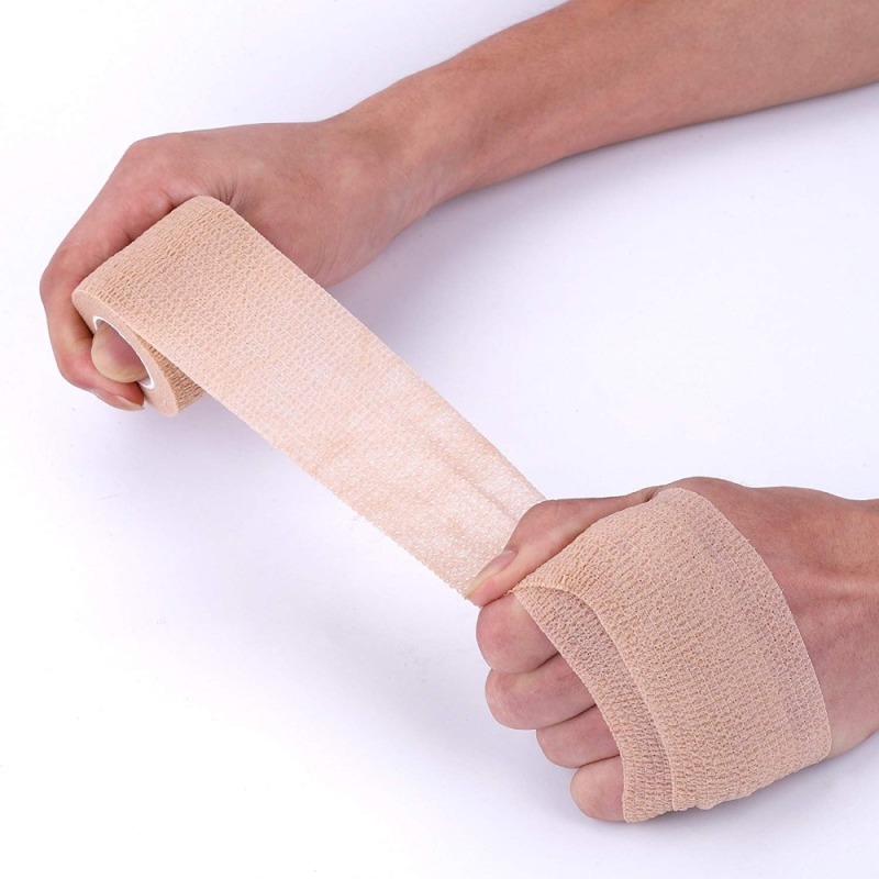 cotton printing cohesive bandage suitable for animals and pets crepe bandage