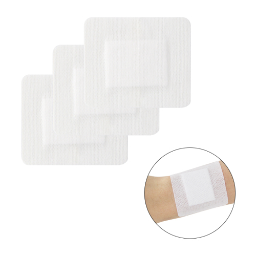 Sterile Highly Absorbent Breathable Adhesive Wound Dressing without Latex
