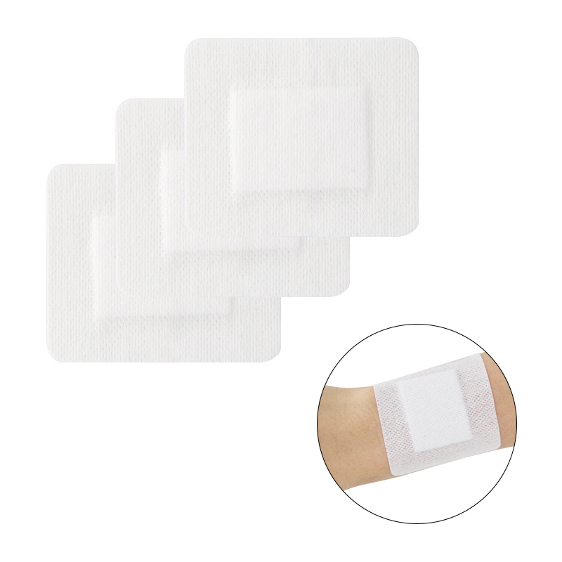 Sterile Highly Absorbent Breathable Adhesive Wound Dressing without Latex